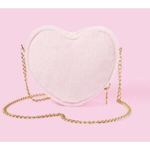 Terry Cloth Heart Crossbody Bag - Stoney Clover Lane x Target Light Pink